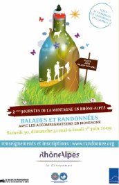 2èmes Journées de la Montagne en Rhône-Alpes du 30 mai au 1er juin